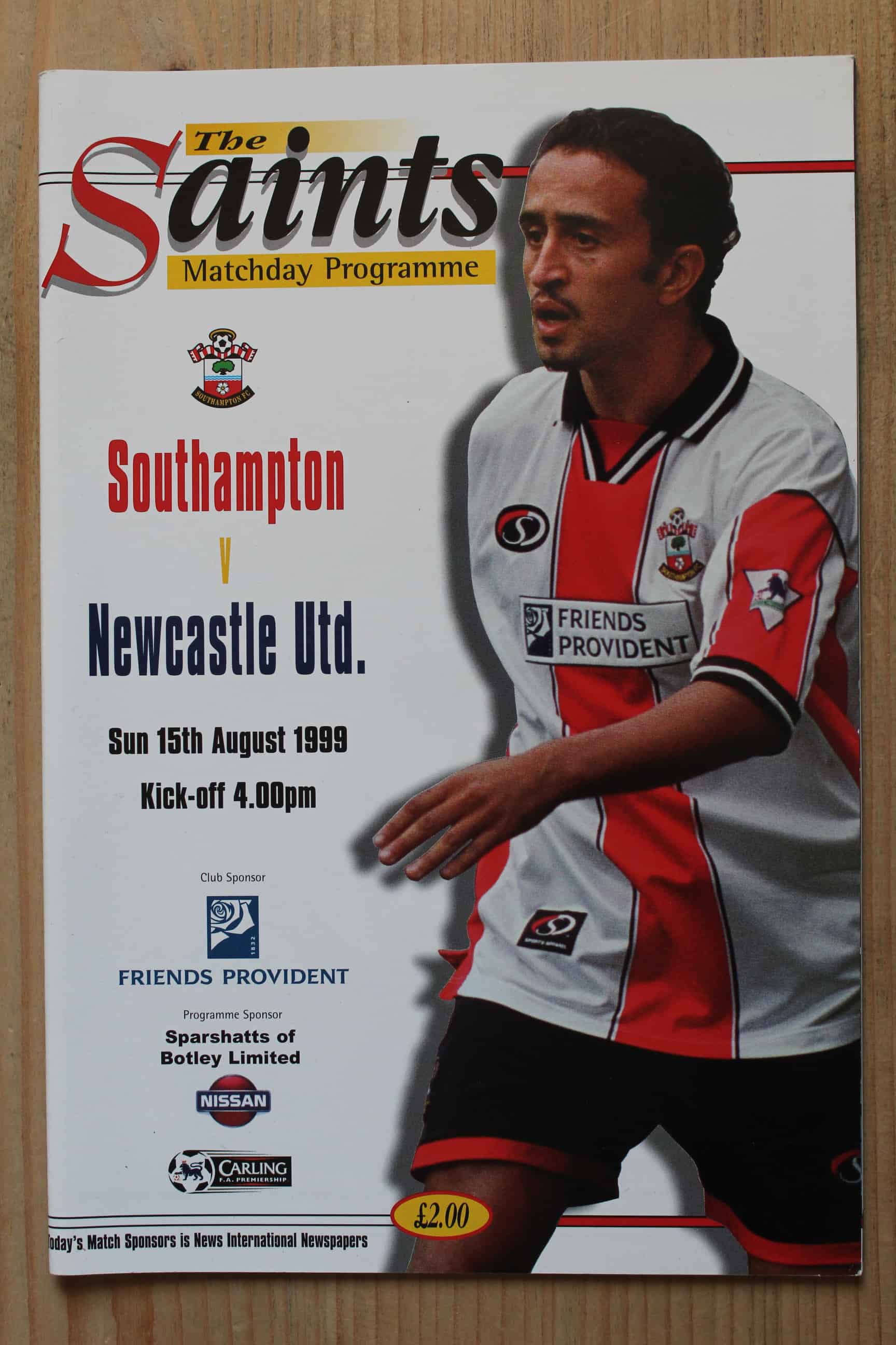 Southampton FC v Newcastle United FC